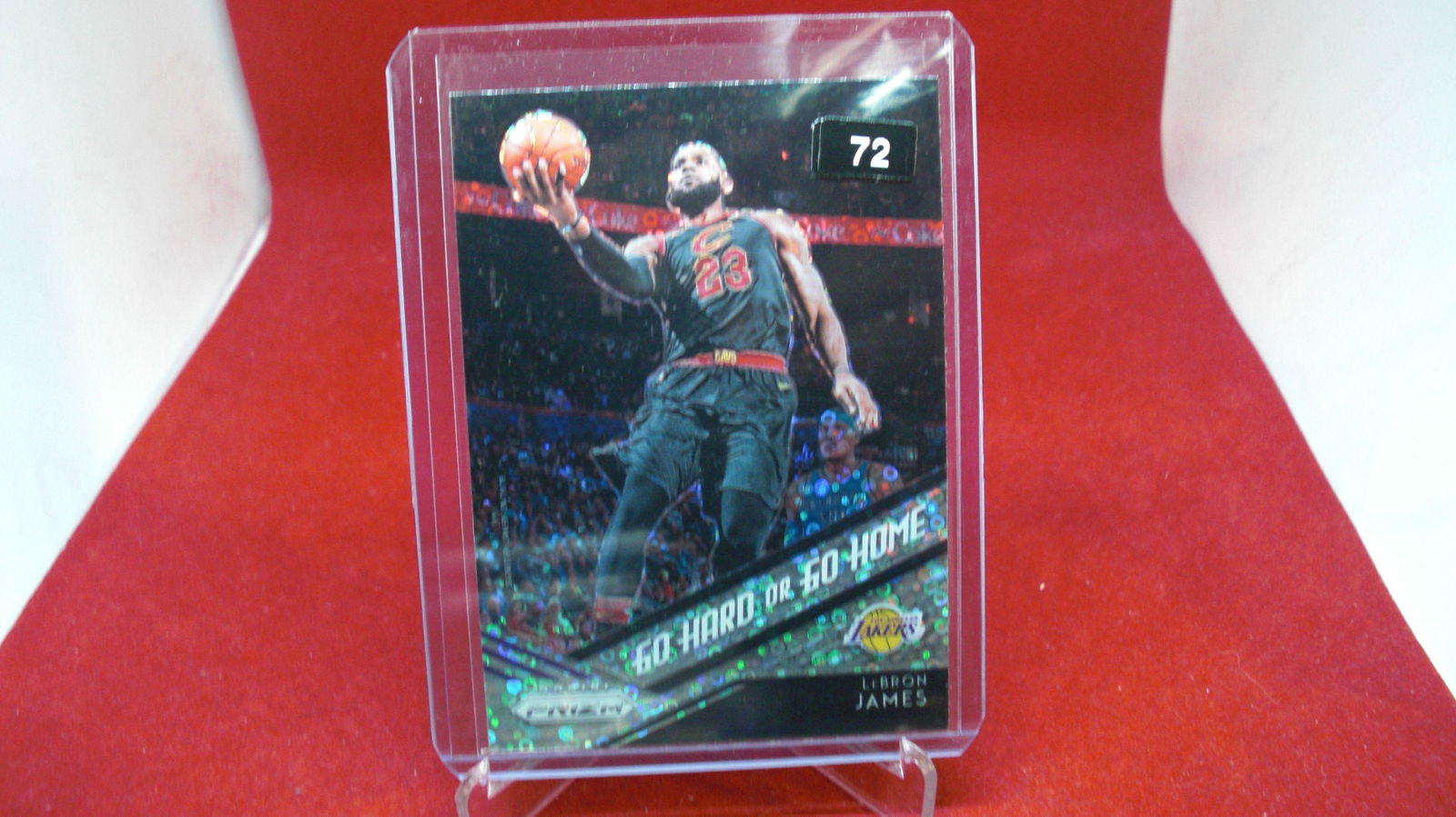 lebron james prizm no.2 go hard or go home (1 of 1)
