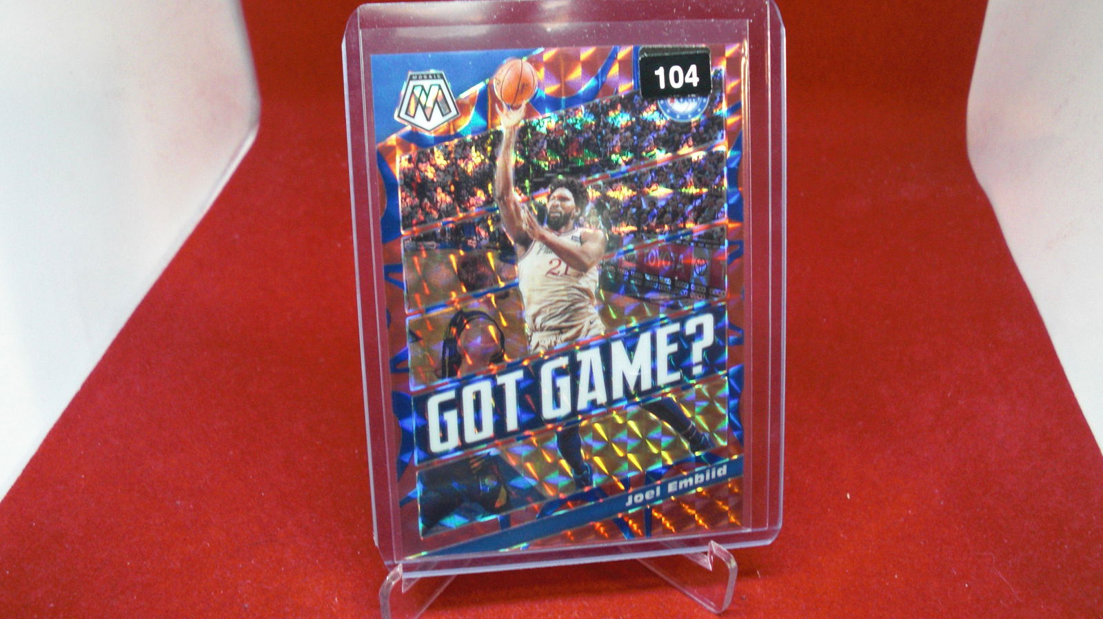 joel embiid mosaic red/blue 323/99 (1 of 1)