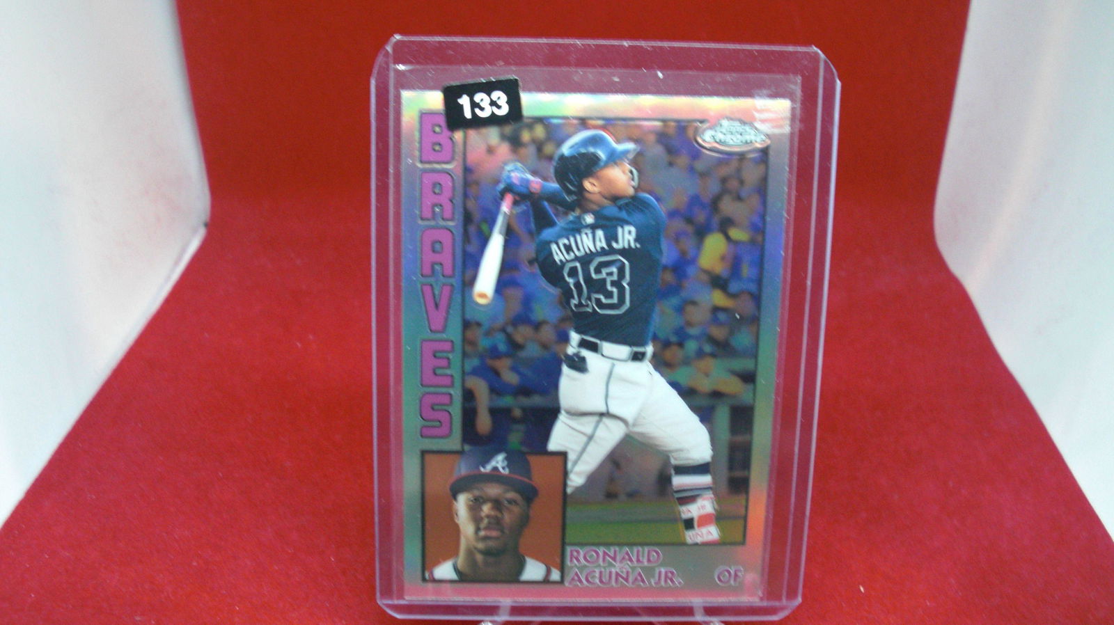 ronald acuna jr topps chrome (1 of 1)