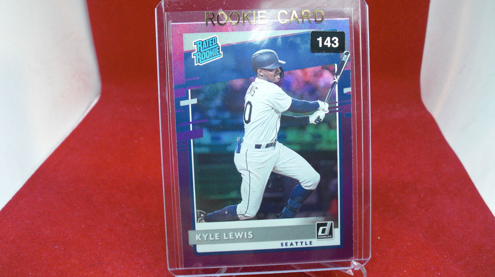 kyle lewis rated rookie purple no.56 (1 of 1)