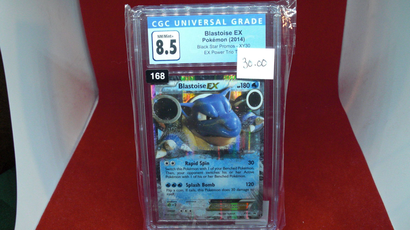 cgc graded blastoise ex pokemon mint 8.5 (1 of 1)