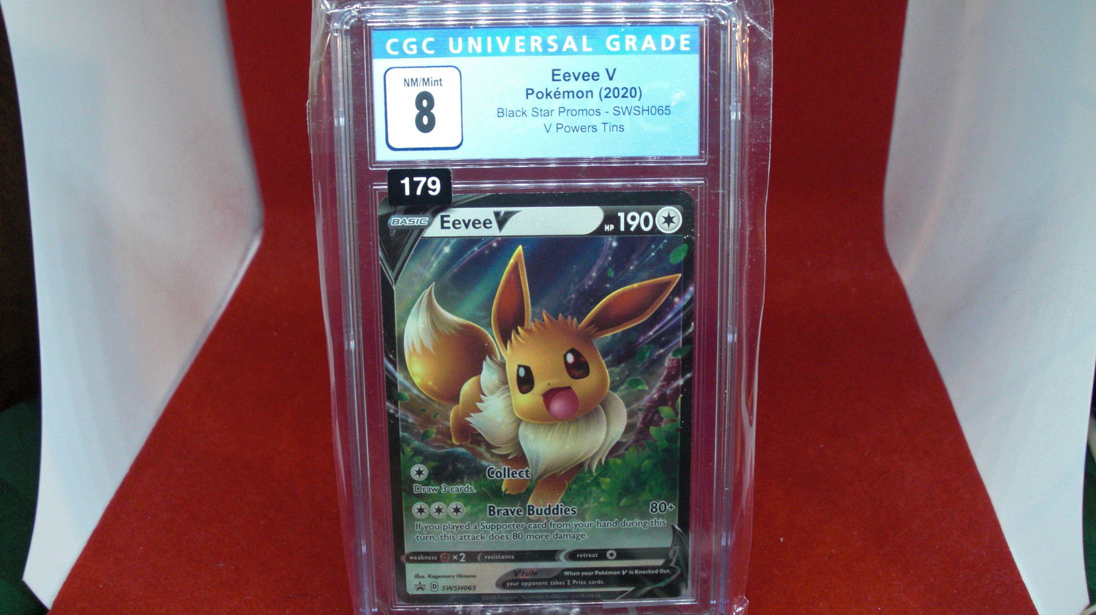 cgc graded eevee v mint 8 (1 of 1)