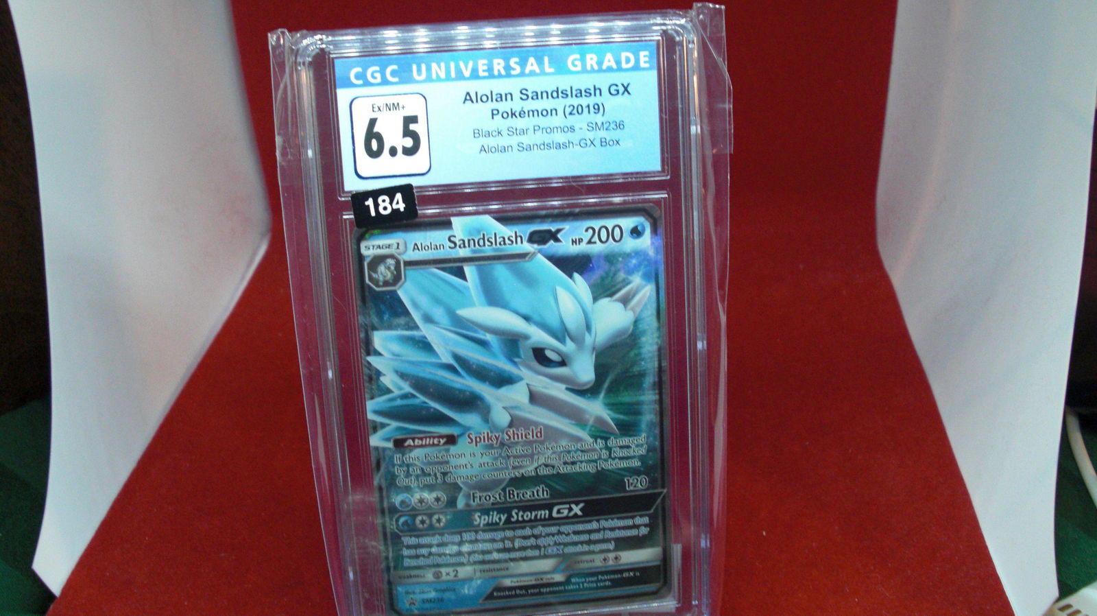 cgc graded alolan sandslash gx mint 6.5 (1 of 1)