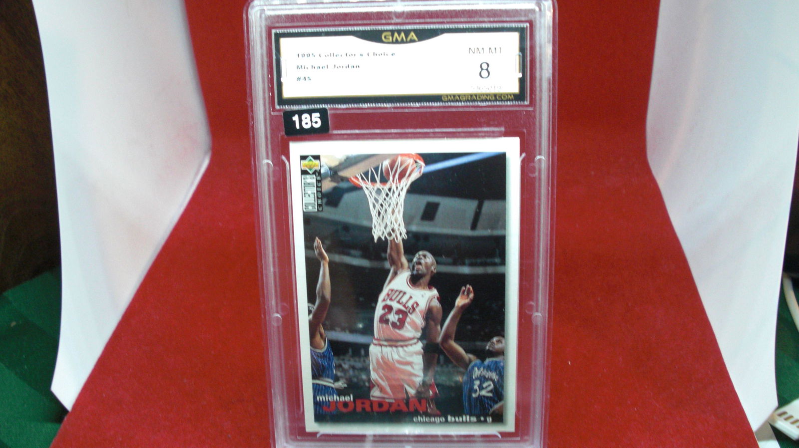 gma graded 1995 michael jordan mint 8 (1 of 1)