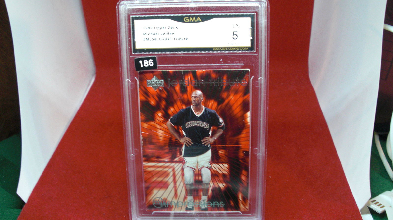gma graded 1997 michael jordan mint 5 (1 of 1)