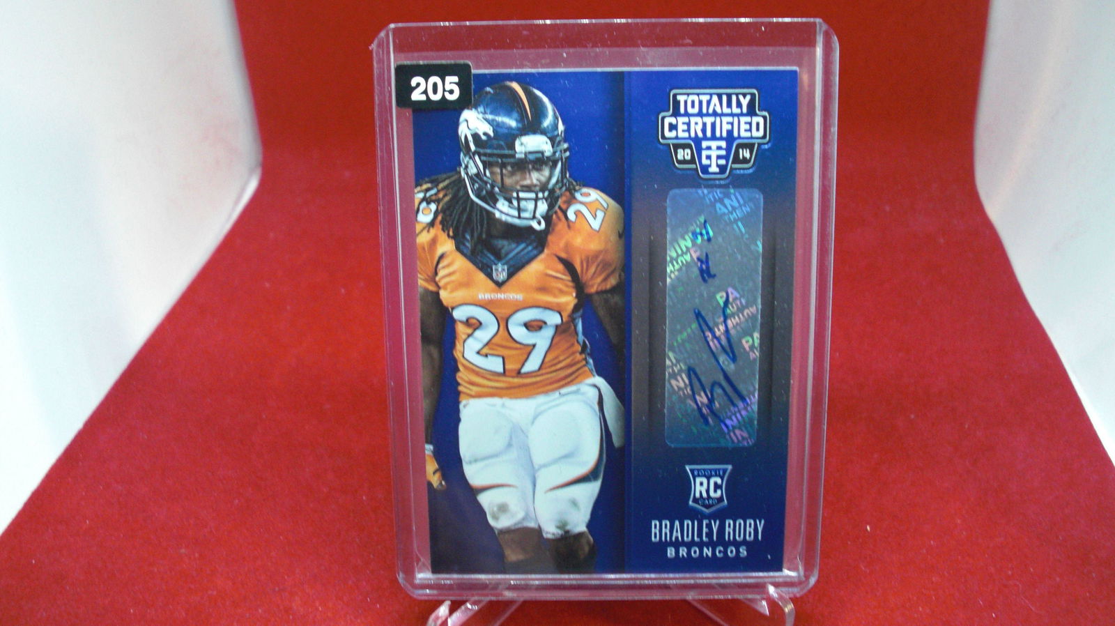 bradley roby blue rookie totally certified #11/25 (1 of 1)