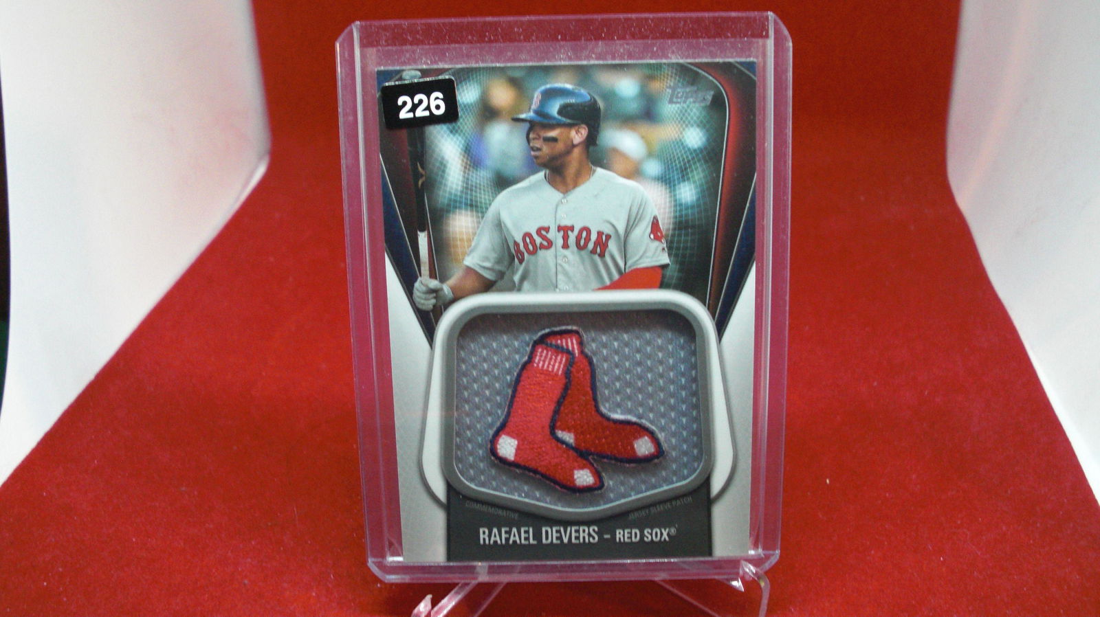 rafael devers jersey patch (1 of 1)