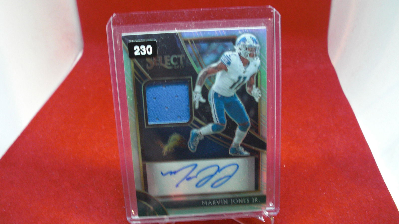 marvin jones jr select jersey signature #57/75 (1 of 1)