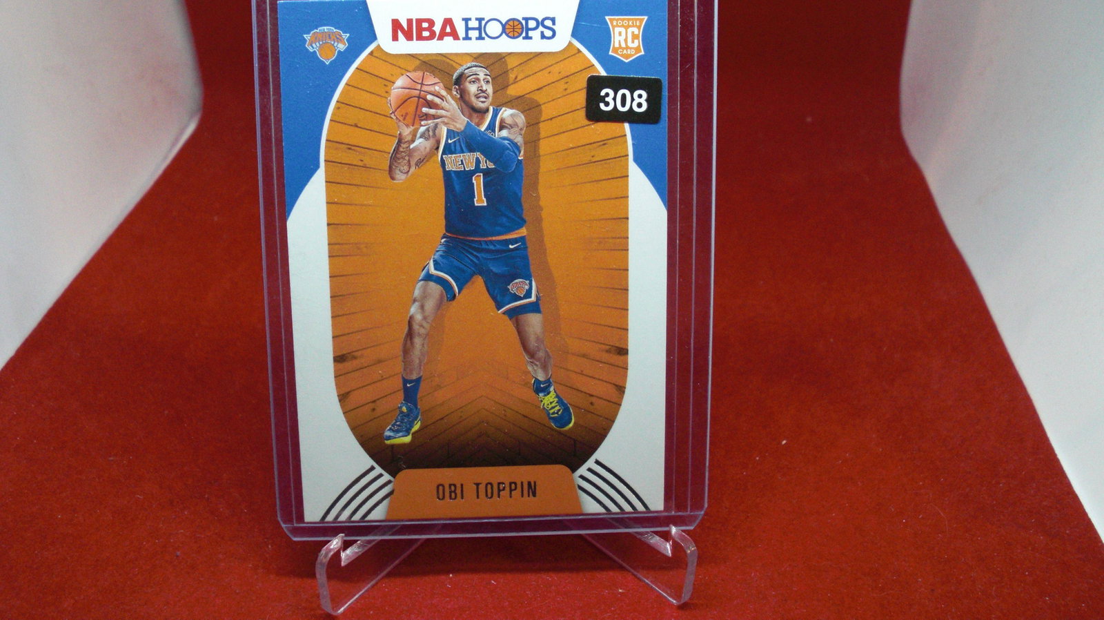 obi toppin rookie: in top loader
