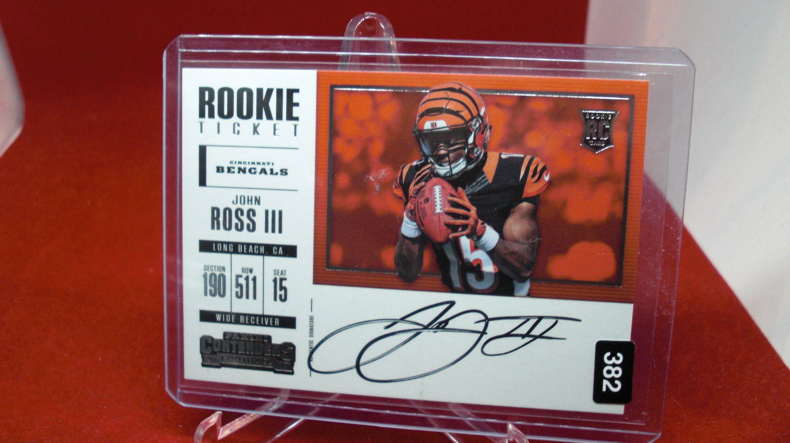 john ross rookie signature (1 of 1)
