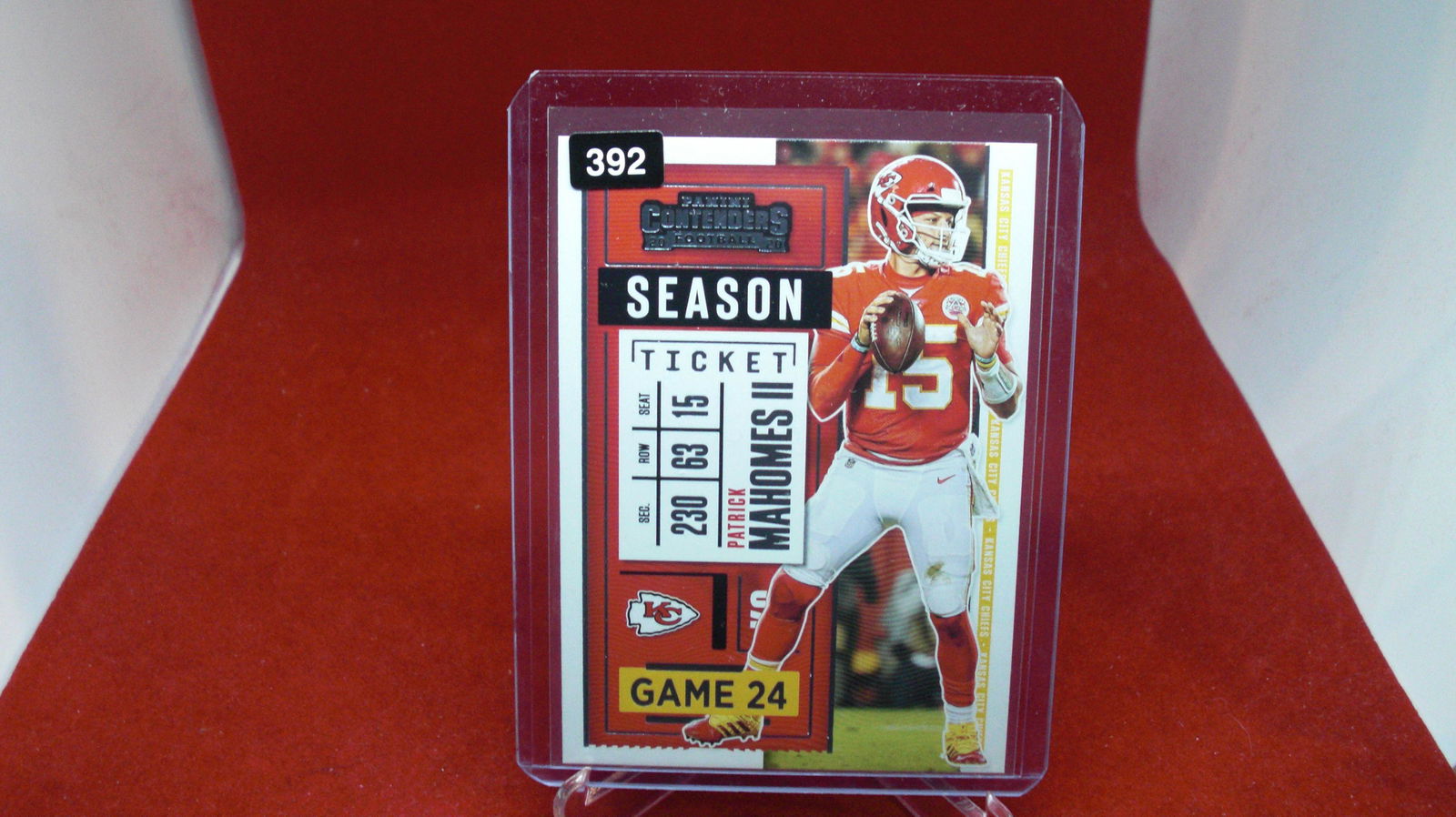 patrick mahomes season ticket (1 of 1)