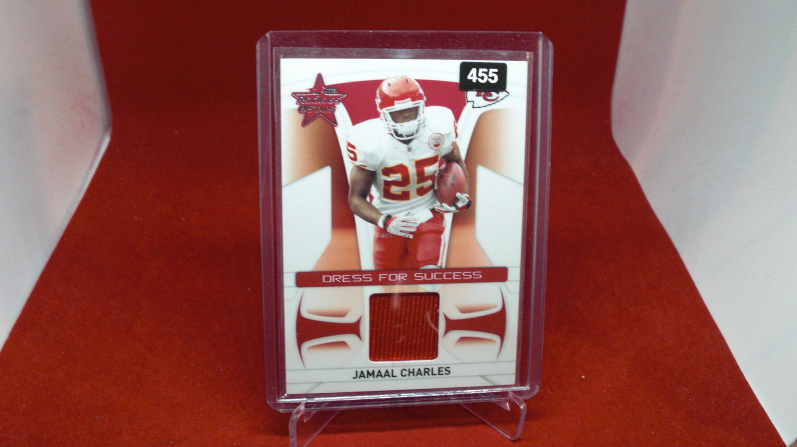 jamaal charles jersey rookies and stars #131/250 (1 of 1)