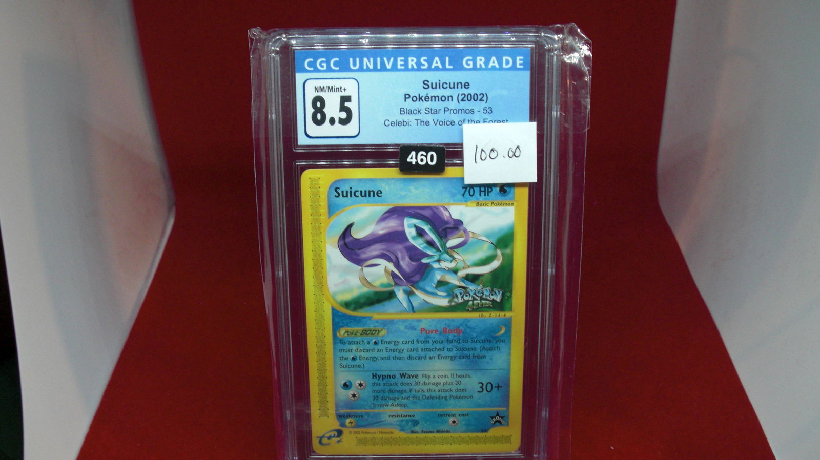cgc graded suicune pokemon mint 8.5 (1 of 1)