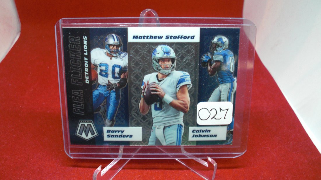 Barry Sanders, Matthew Stafford, C. Johnson: Barry Sanders, Matthew Stafford, C. Johnson