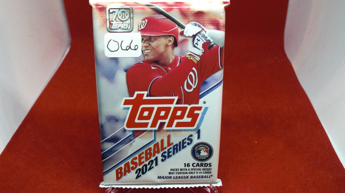 Topps Baseball 2021 16 cards unopend PK (1 of 1)