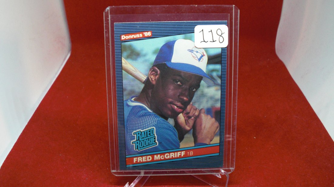 Fred McGriff Rookie Card (1 of 1)