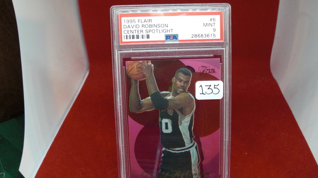 David Robinson 1995 Flair PSA 9 Graded (1 of 1)