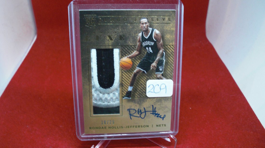 RonDae Hollis-Jefferson 18/25 Sig., Jersey: RonDae Hollis-Jefferson 18/25 Sig., Jersey