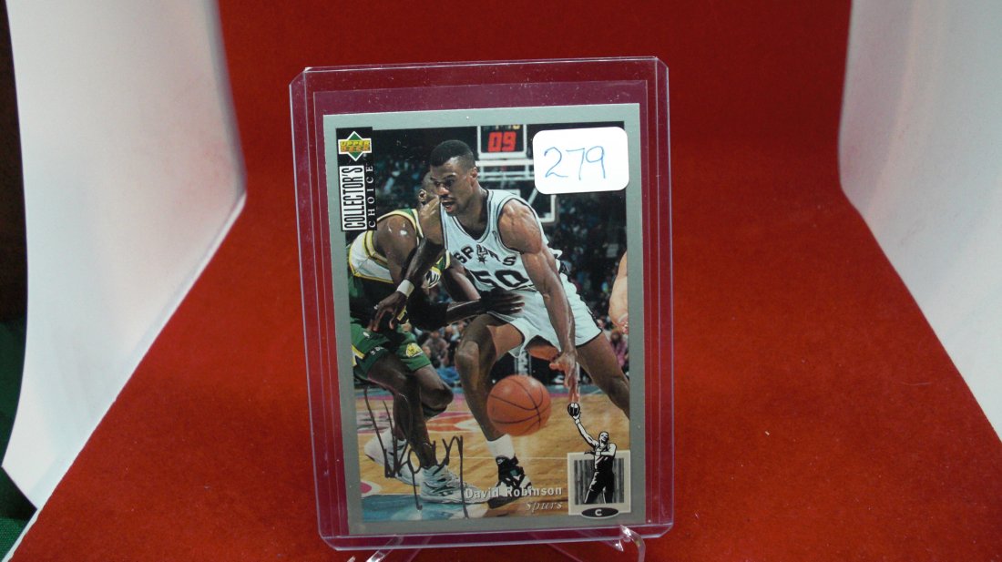 David Robinson Silver Sig: David Robinson