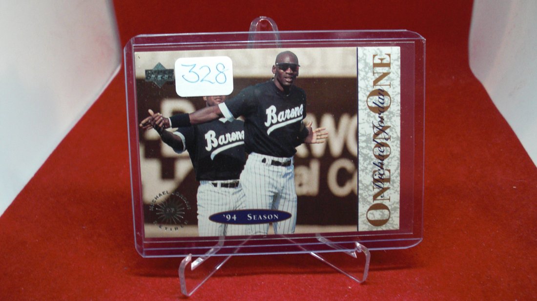 Michael Jordan Baseball Card: Michael Jordan Baseball Card