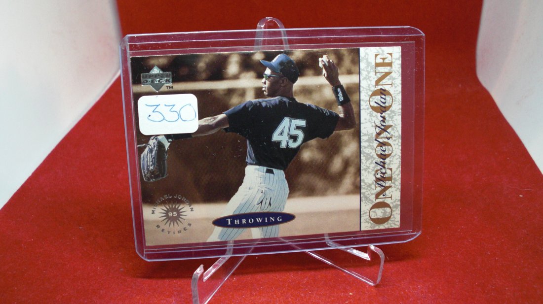 Michael Jordan Baseball Card: Michael Jordan Baseball Card