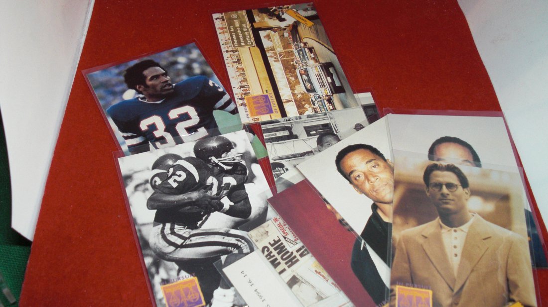 10 OJ Simpson Cards 10 Card Promo (1 of 1)