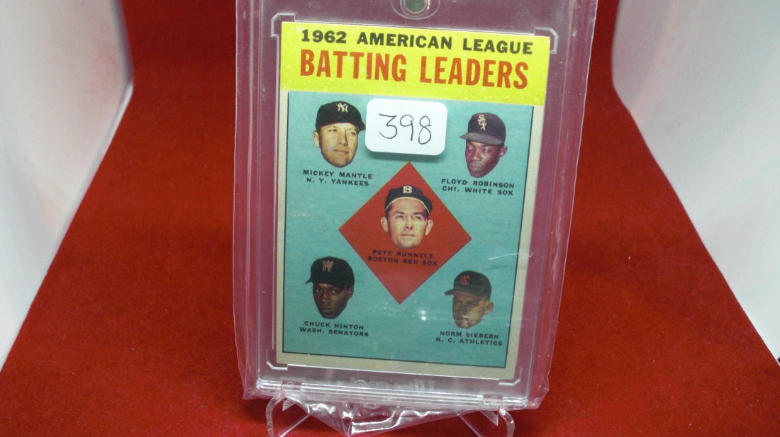 1962 Batting Leaders: 1962 Batting Leaders