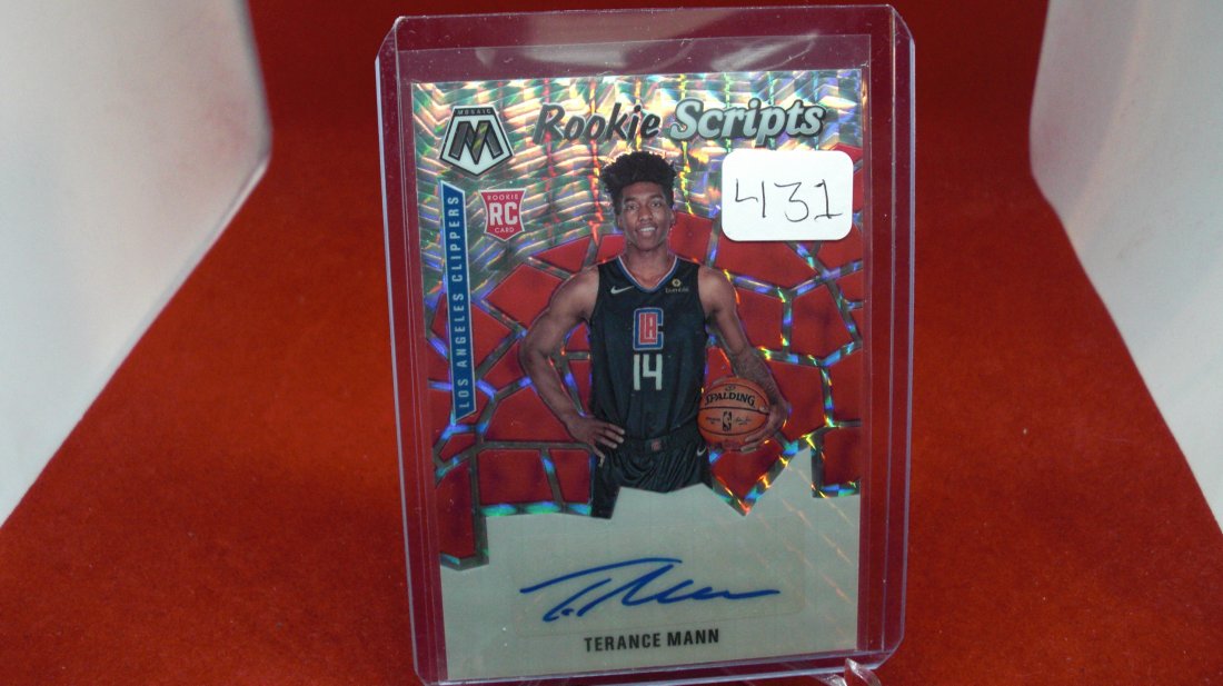 Terance Mann Signature Prizm: Terance Mann Signature