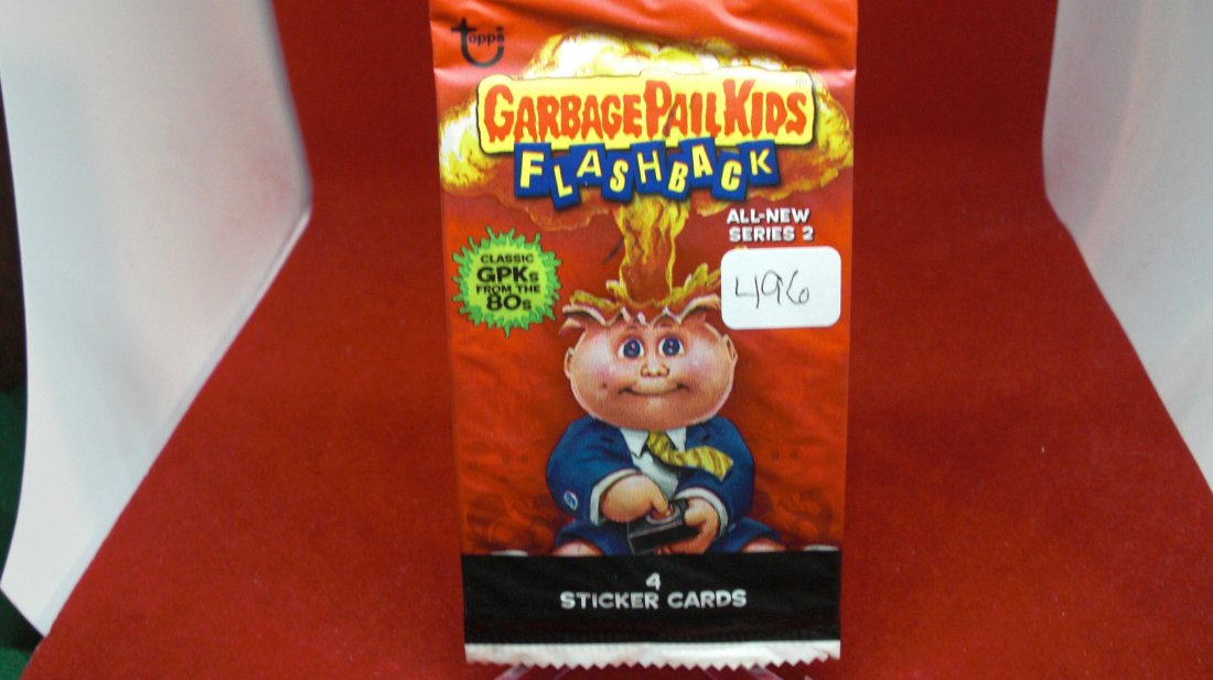 Garbage Pail Kids 4 sticker cards: Garbage Pail Kids 4 sticker cards