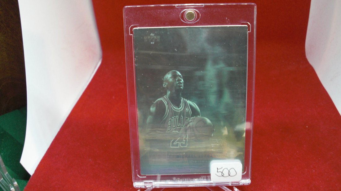Michael Jordan Rare Blank Back (1 of 1)