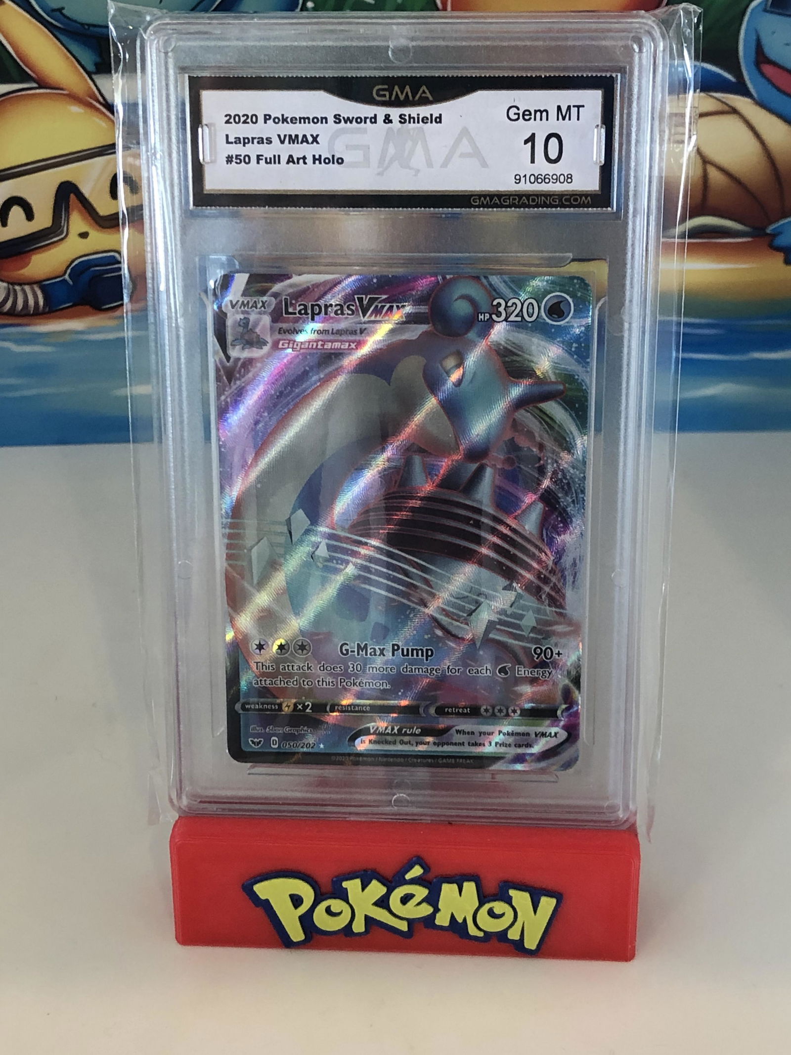 Lapras VMAX Full Art GMA 10 (1 of 1)