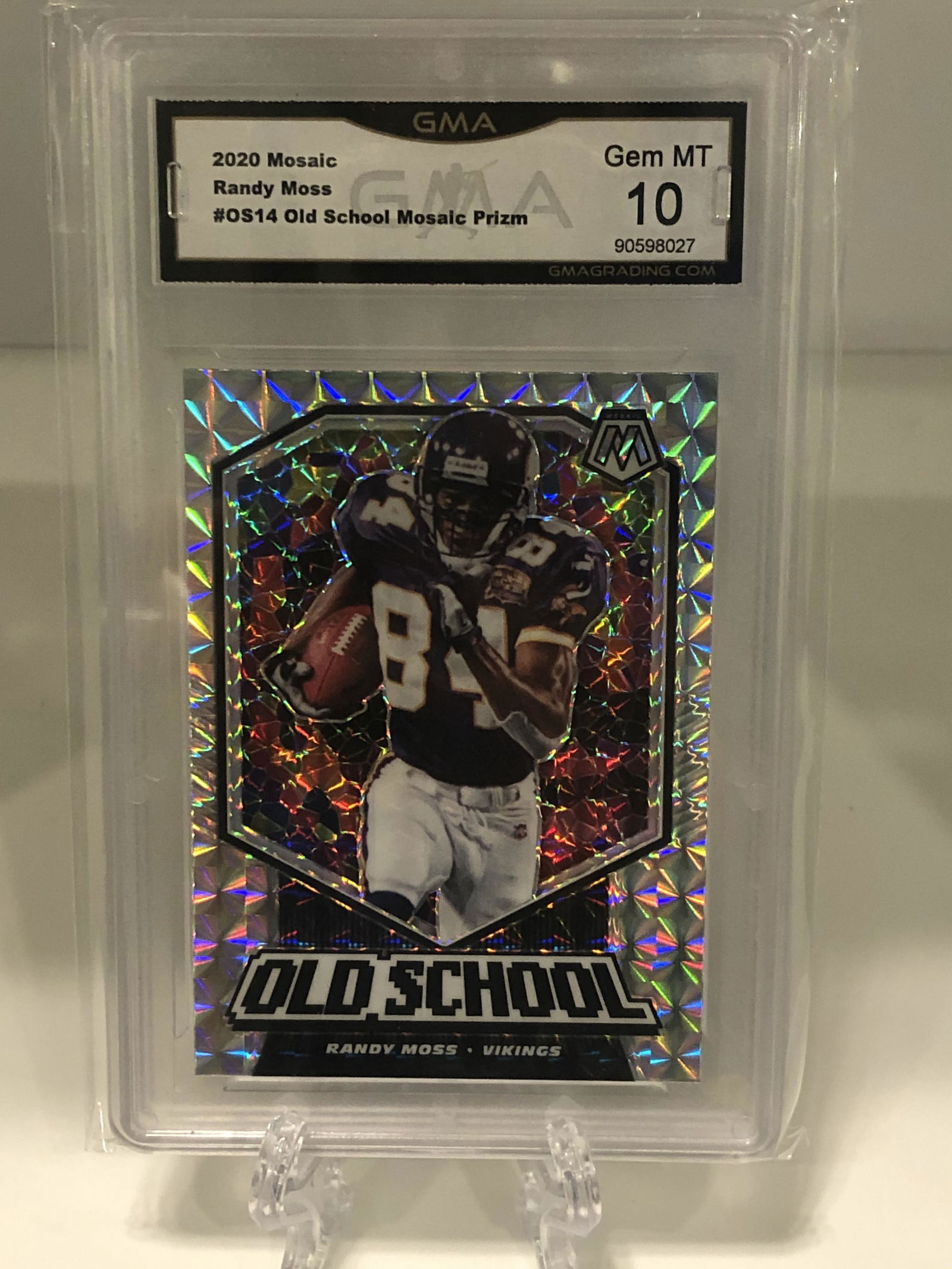 Randy Moss Old School Mosaic GMA 10 (1 of 1)