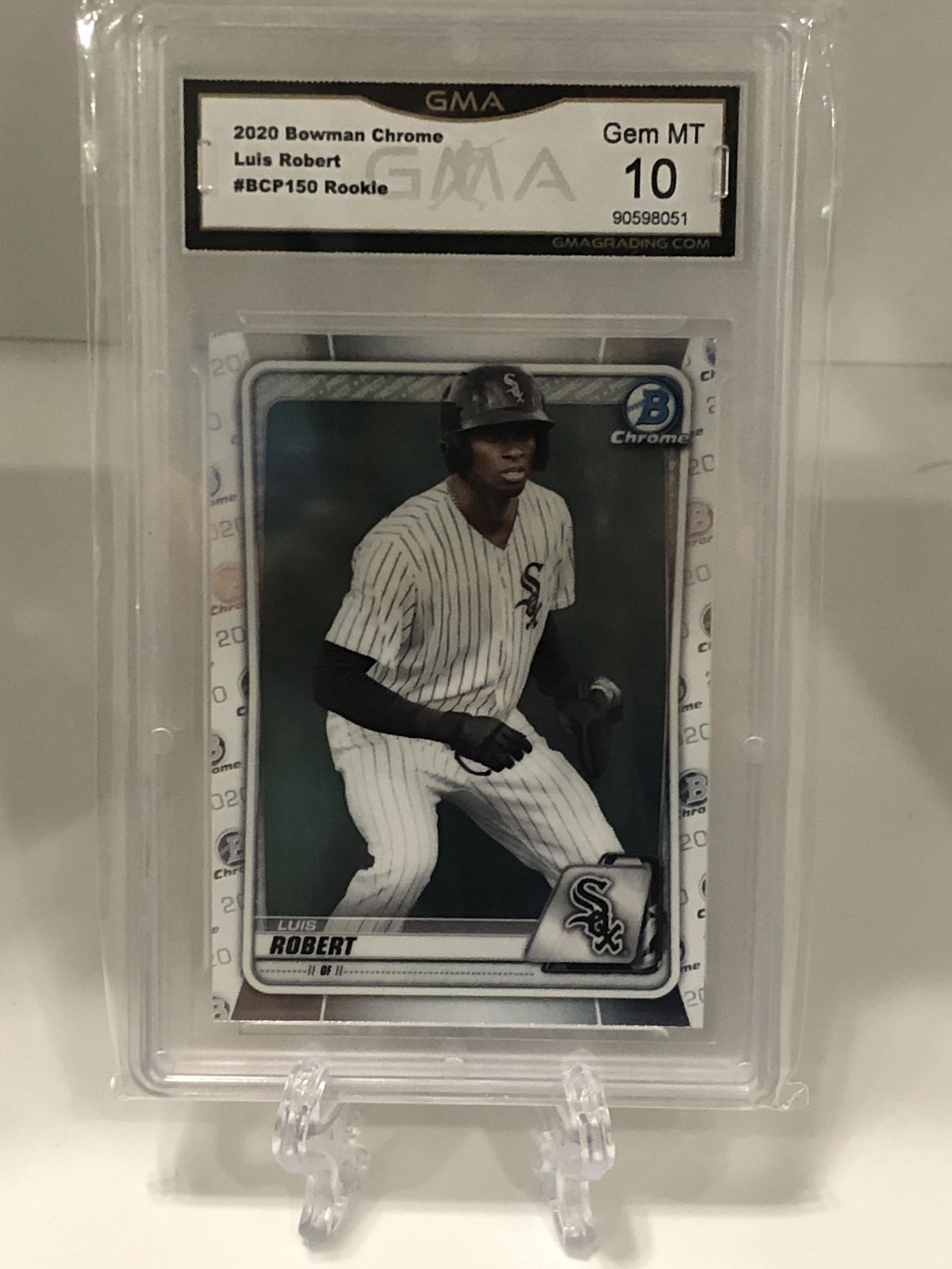 Luis Robert Bowman Chrome Rookie GMA 10 (1 of 1)