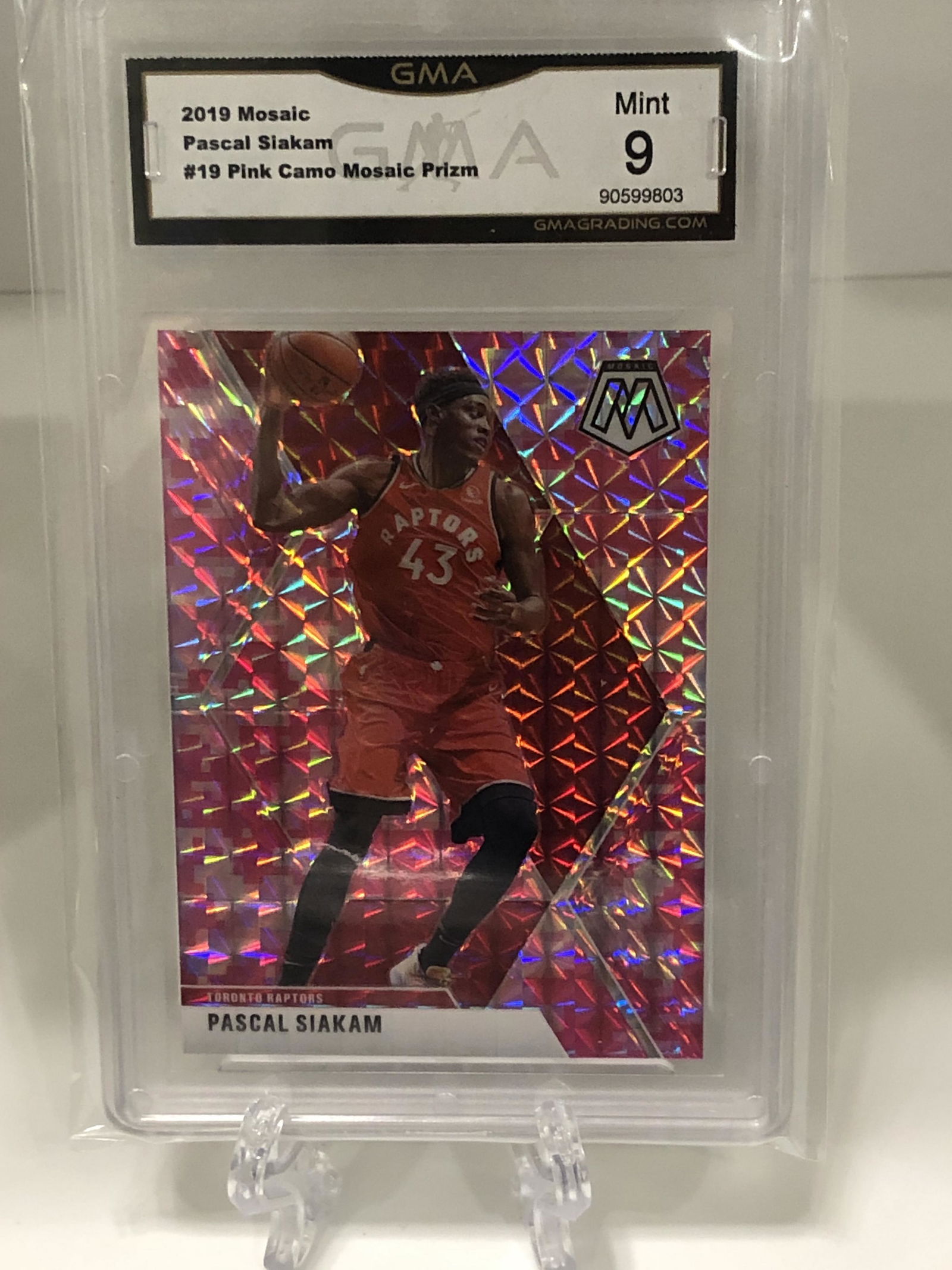Pascal Siakam Pink Camo Mosaic GMA 9 (1 of 1)