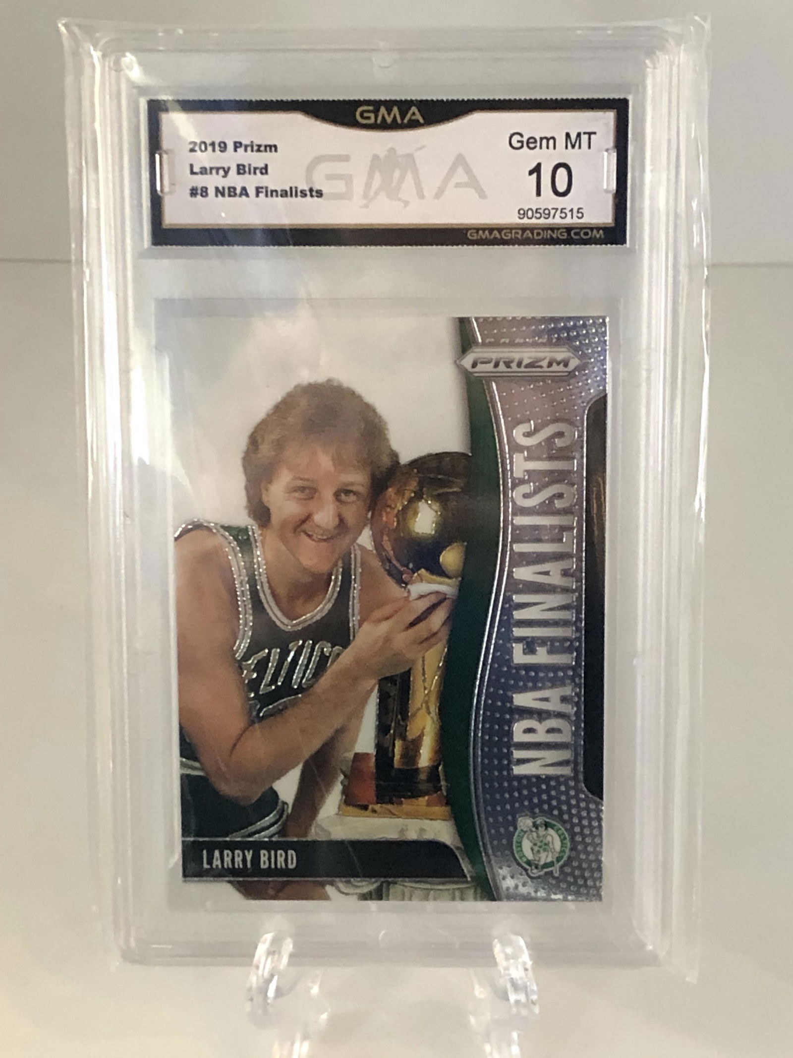 Larry Bird NBA Finalists Prizm GMA 10 (1 of 1)