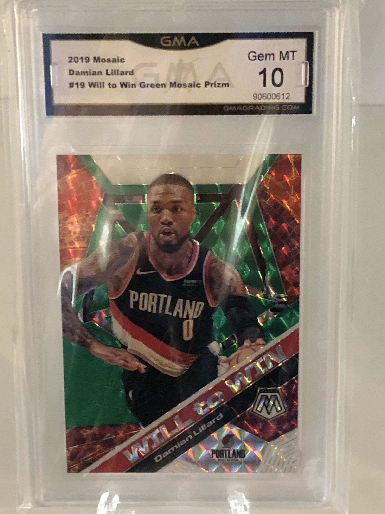 Damian Lillard Will to Win Green Mosaic GMA 10 (1 of 1)