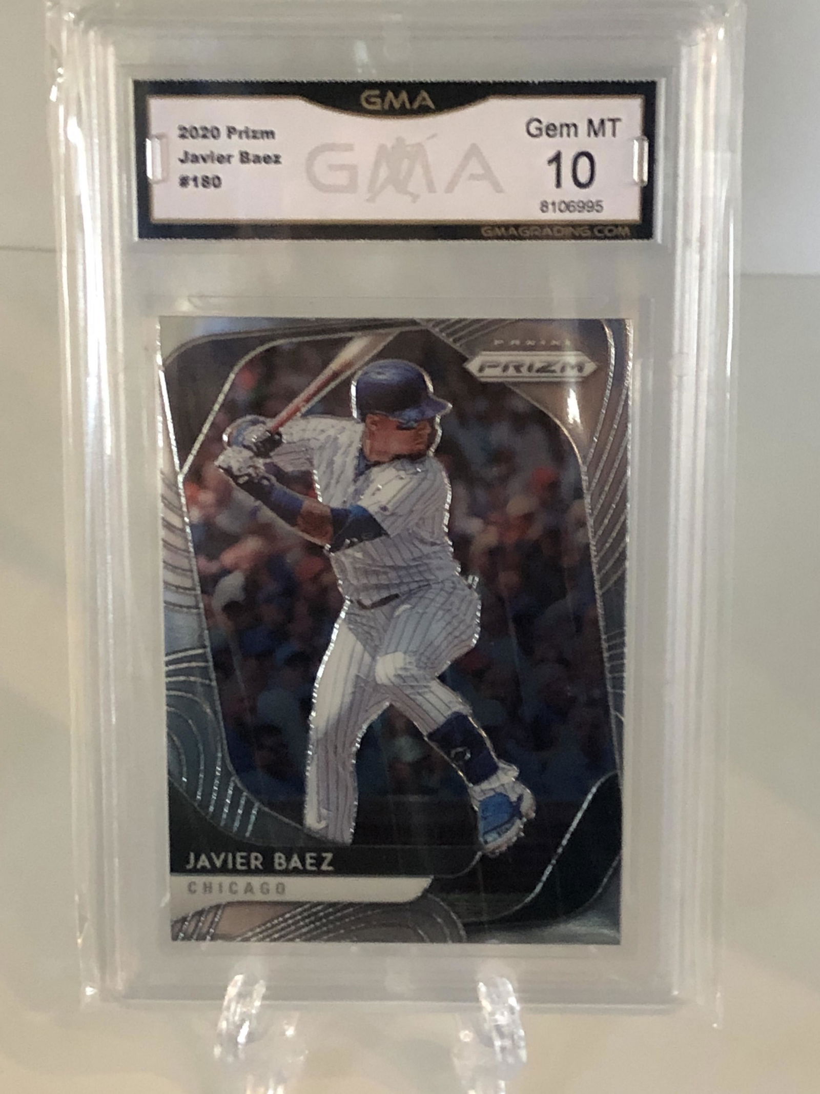 Javier Baez Panini Prizm GMA 10 (1 of 1)