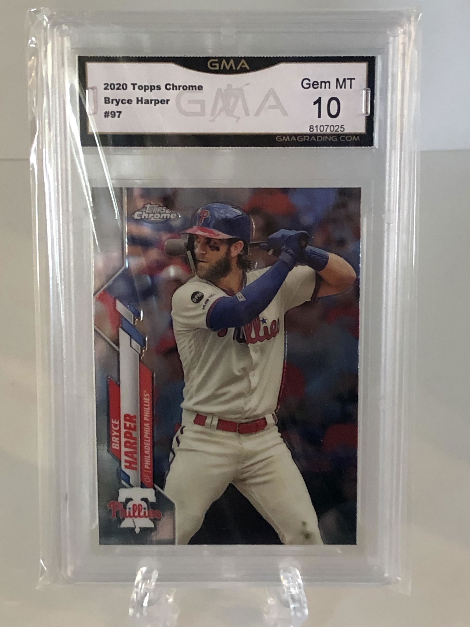 Bryce Harper Topps Chrome GMA 10 (1 of 1)