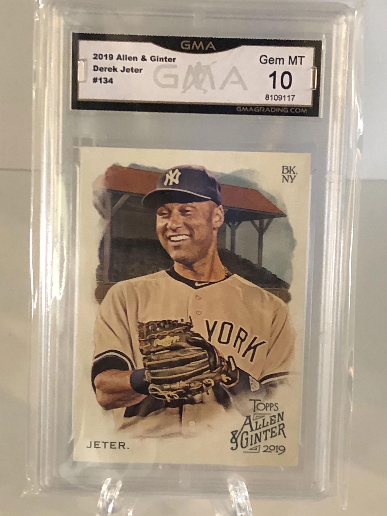 Derek Jeter Allen & Ginter GMA 10 (1 of 1)