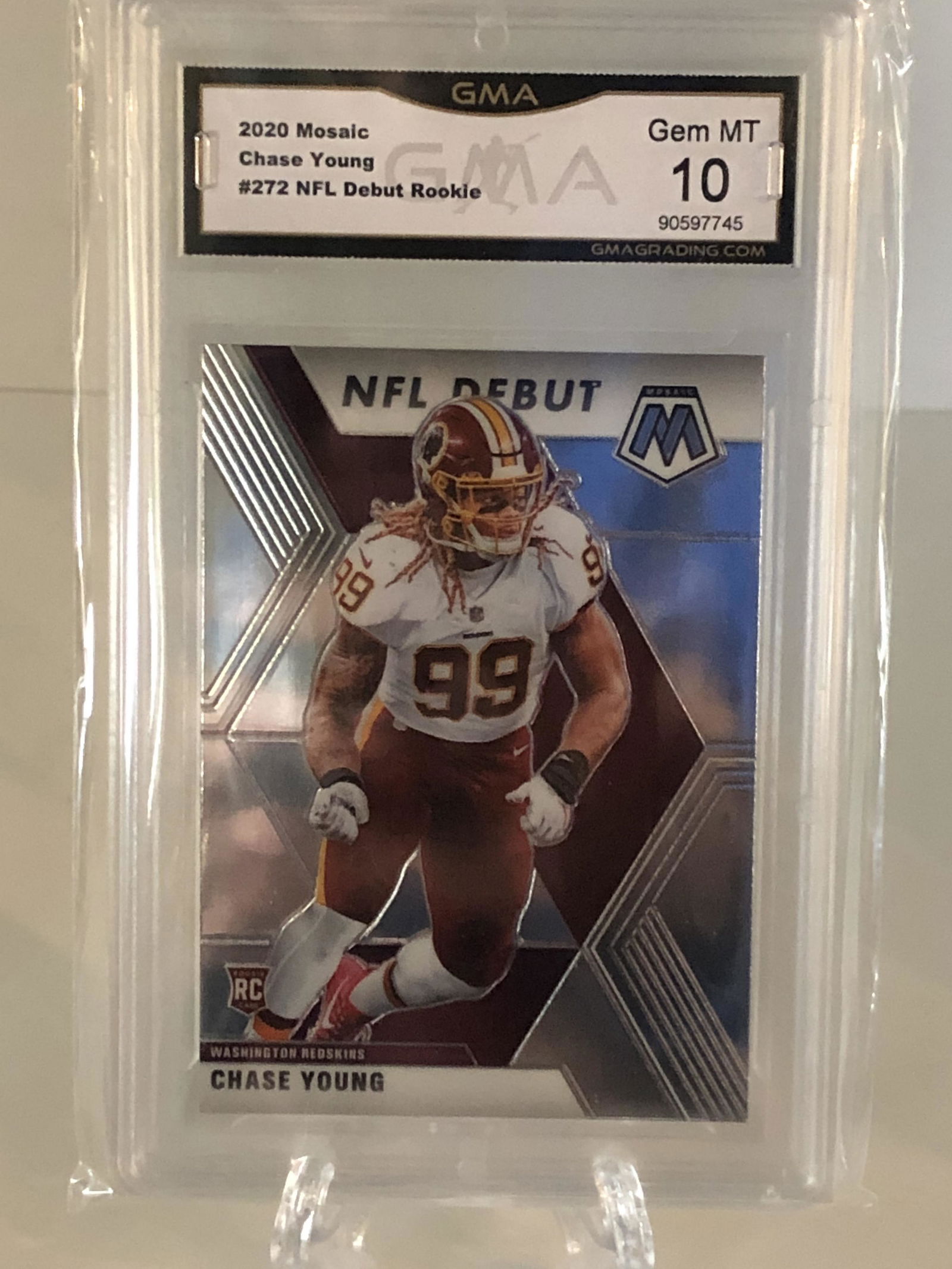 Chase Young Mosaics Rookie GMA 10 (1 of 1)