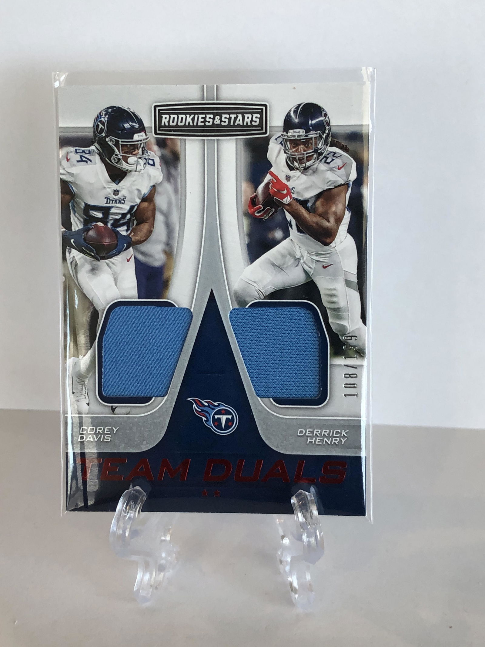 Corey Davis & Derrick Henry Rookies & Stars Relic (108 (1 of 1)