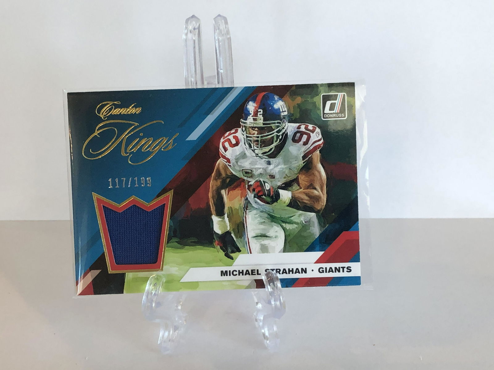 Michael Strahan Jersey Kings Relic Card (1 of 1)