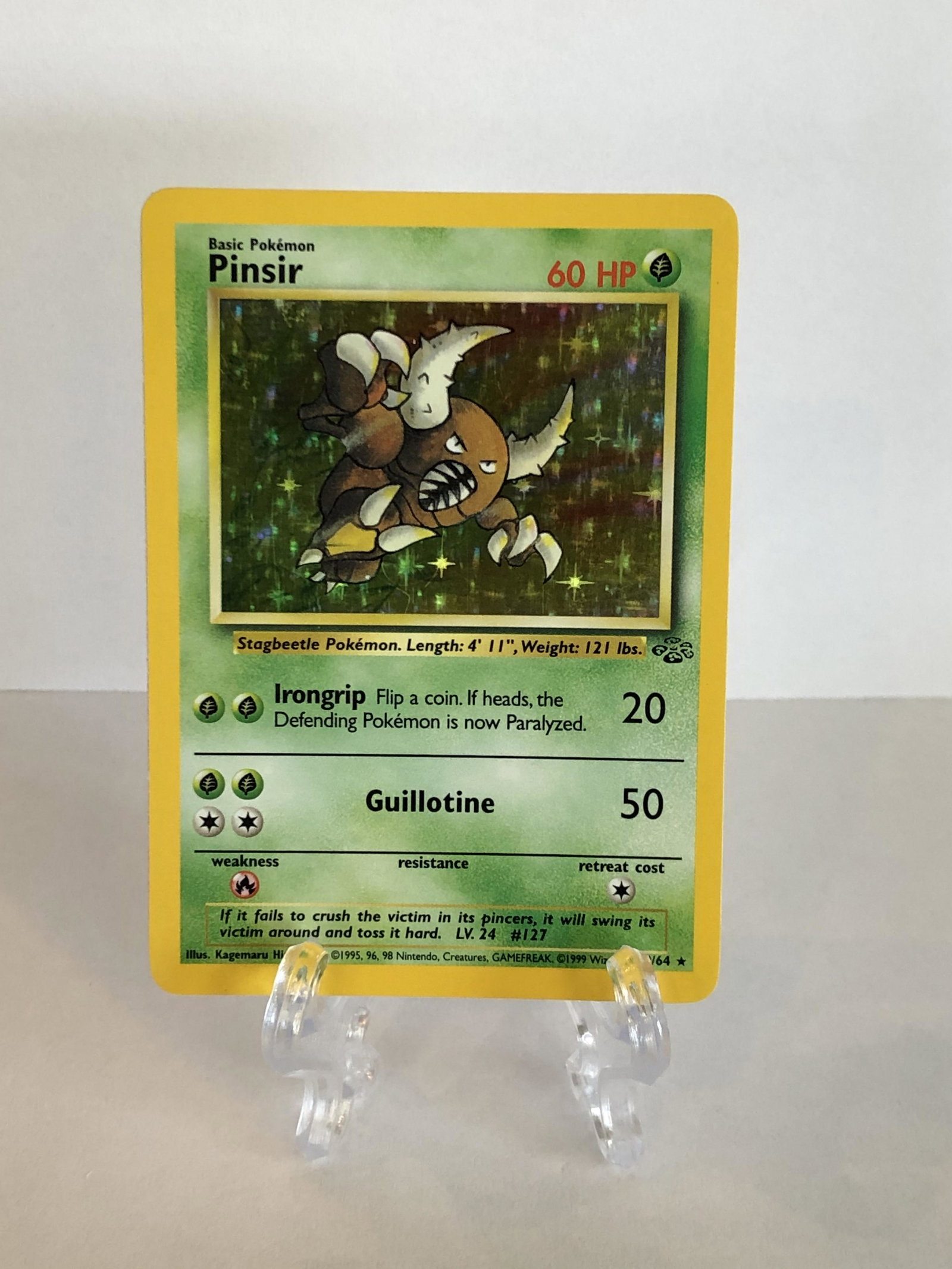 Jungle Set Holo Pinisr Near Mint: Jungle Set Holo Pinisr Near Mint