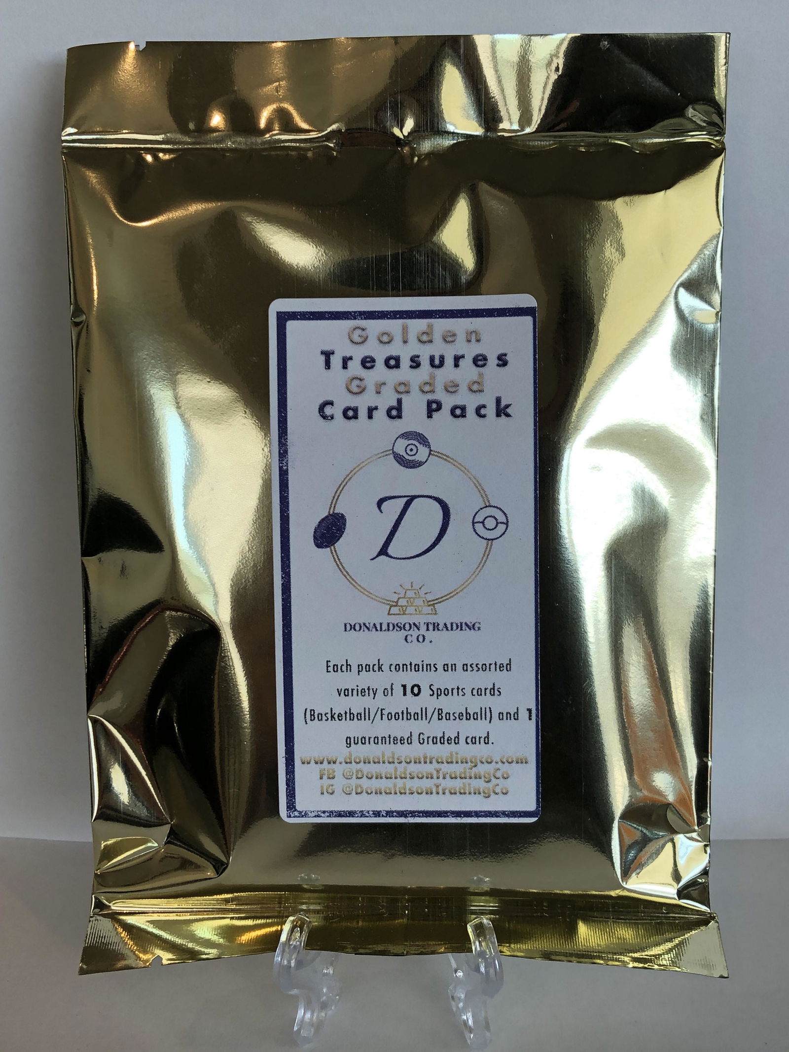 Golden Treasures Graded Card Pack (1 of 1)