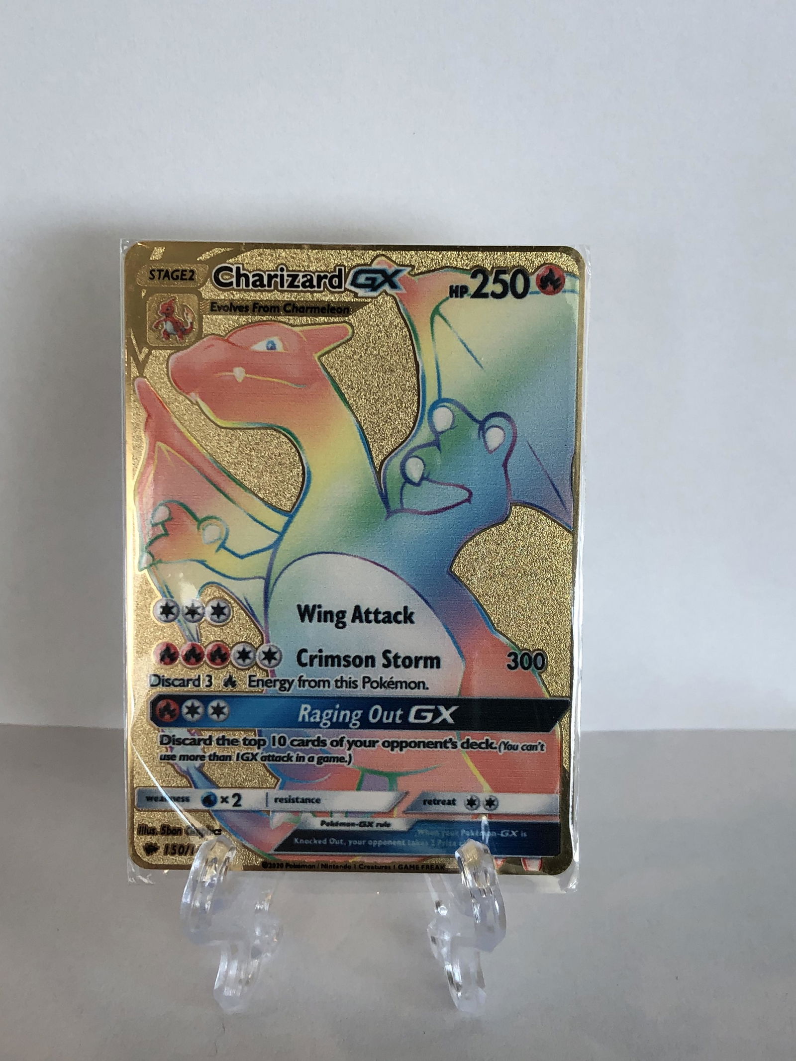 Charizard GX Custom Made Pokemon Card (1 of 1)