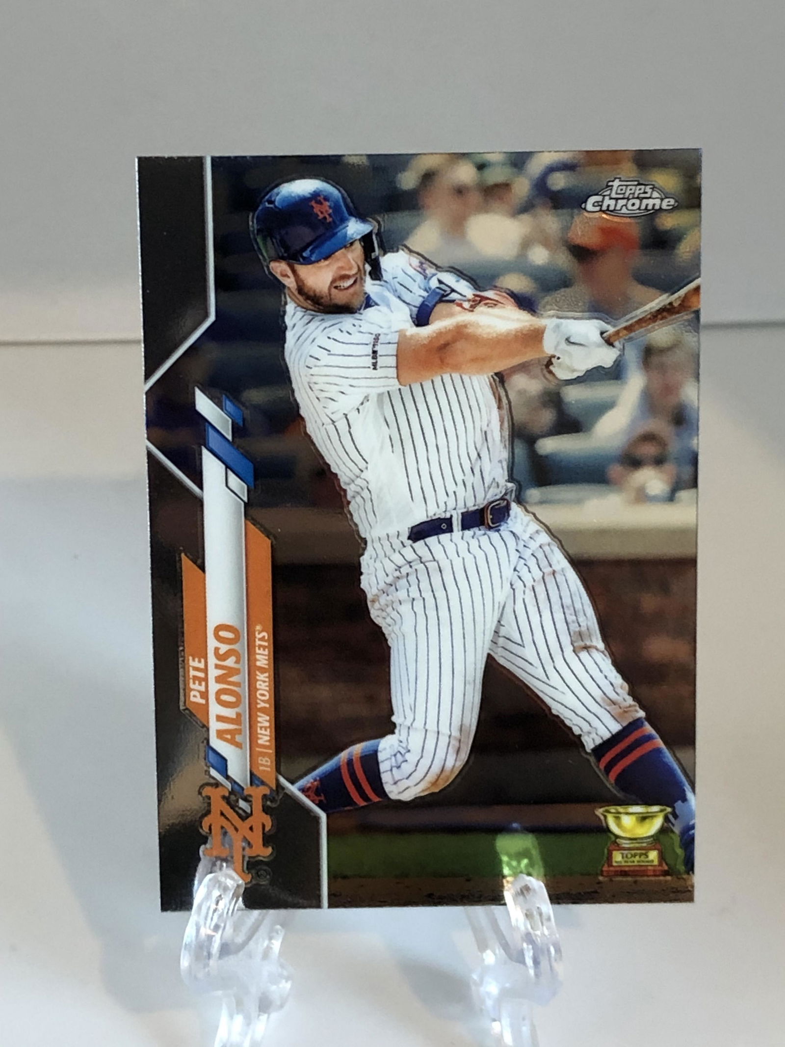 Pete Alonso Topps Chrome Rookie Refractor (1 of 1)