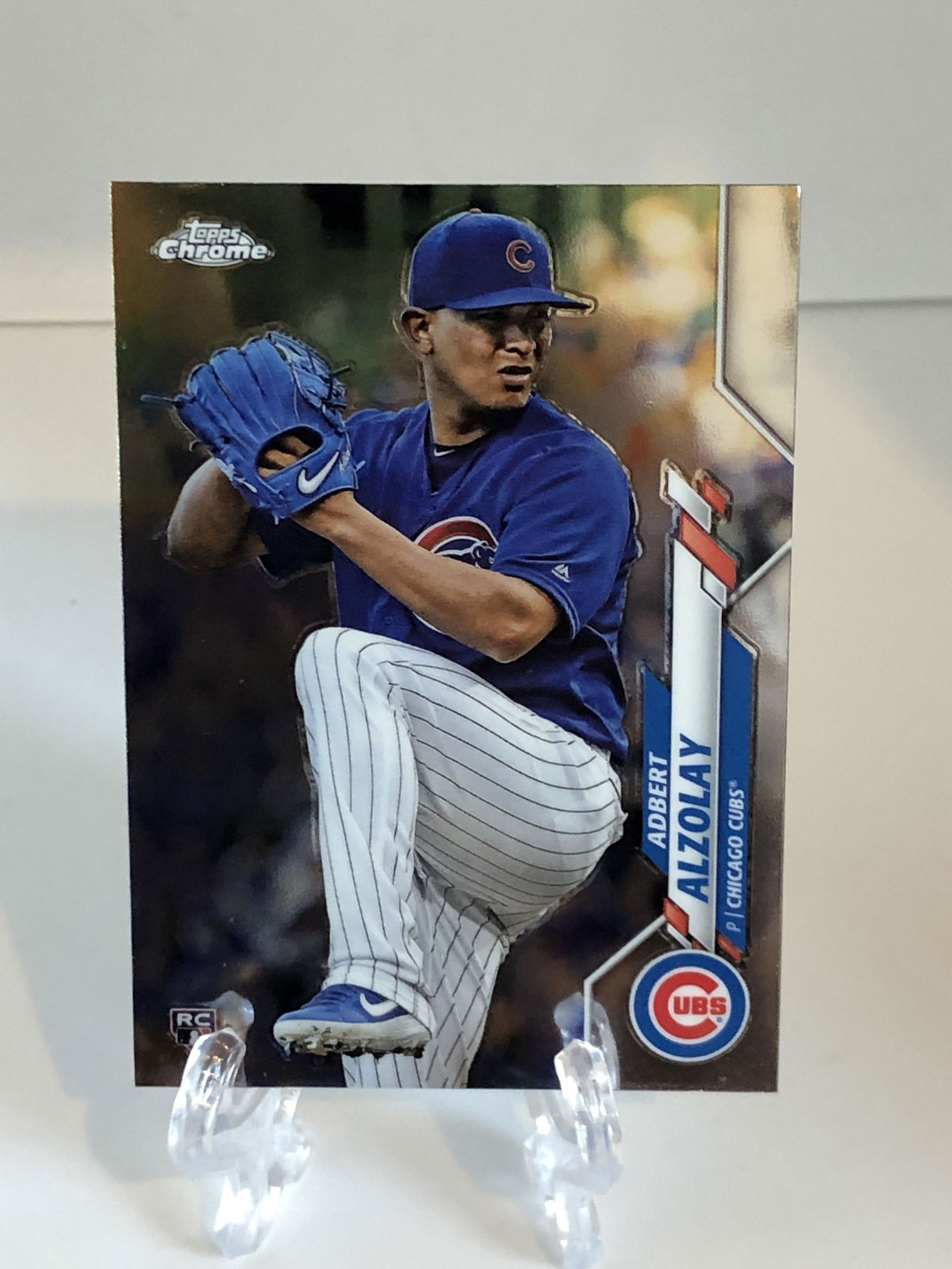 Adbert Alzolay Topps Chrome Rookie Refractor (1 of 1)