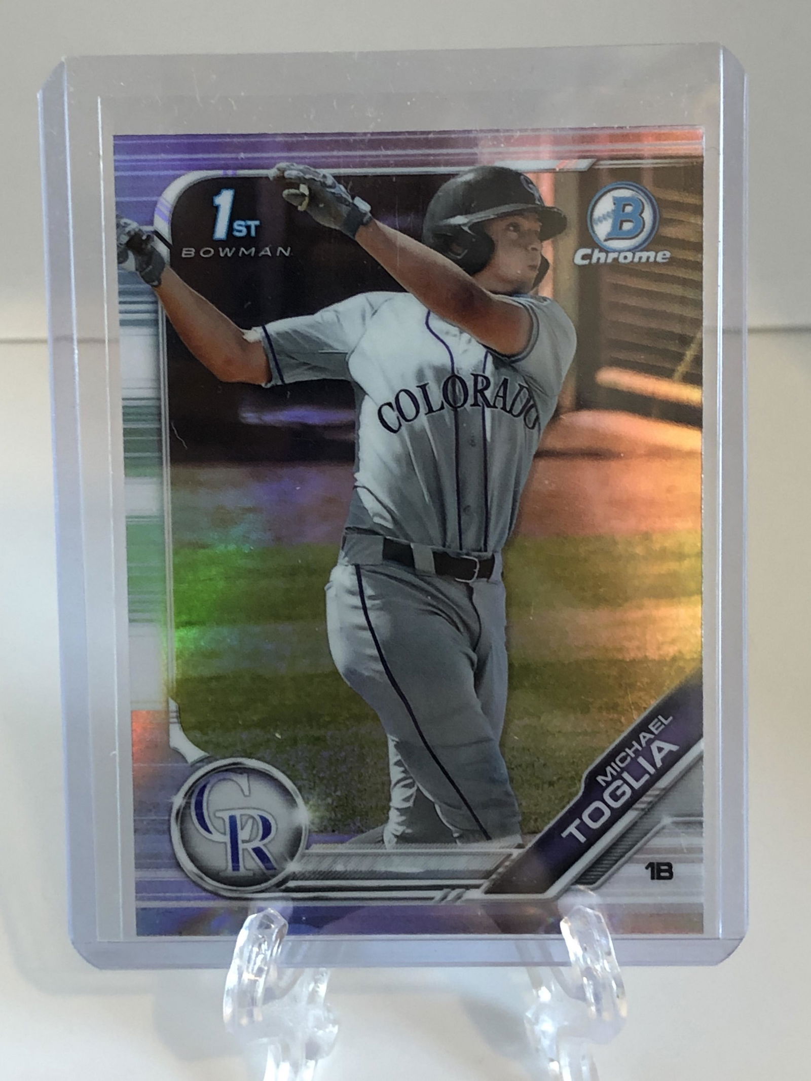 Michael Toglia Bowman Chrome 1st (1 of 1)