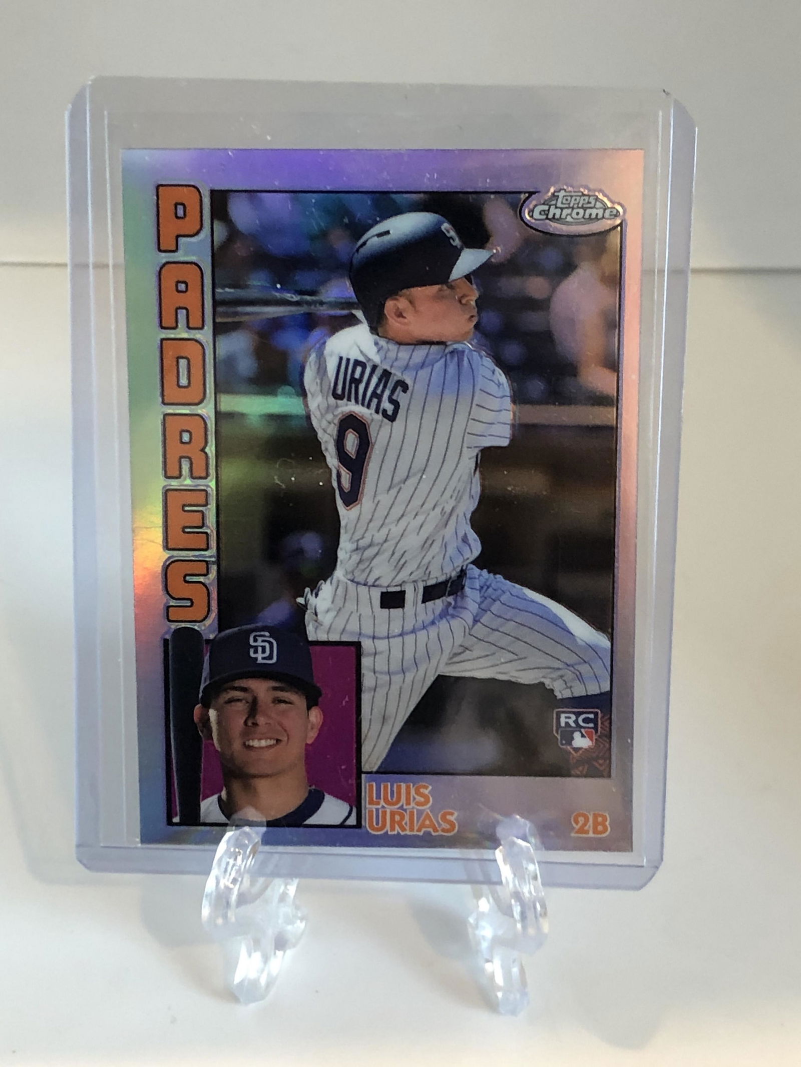 Luis Urias Topps Chrome Rookie (1 of 1)