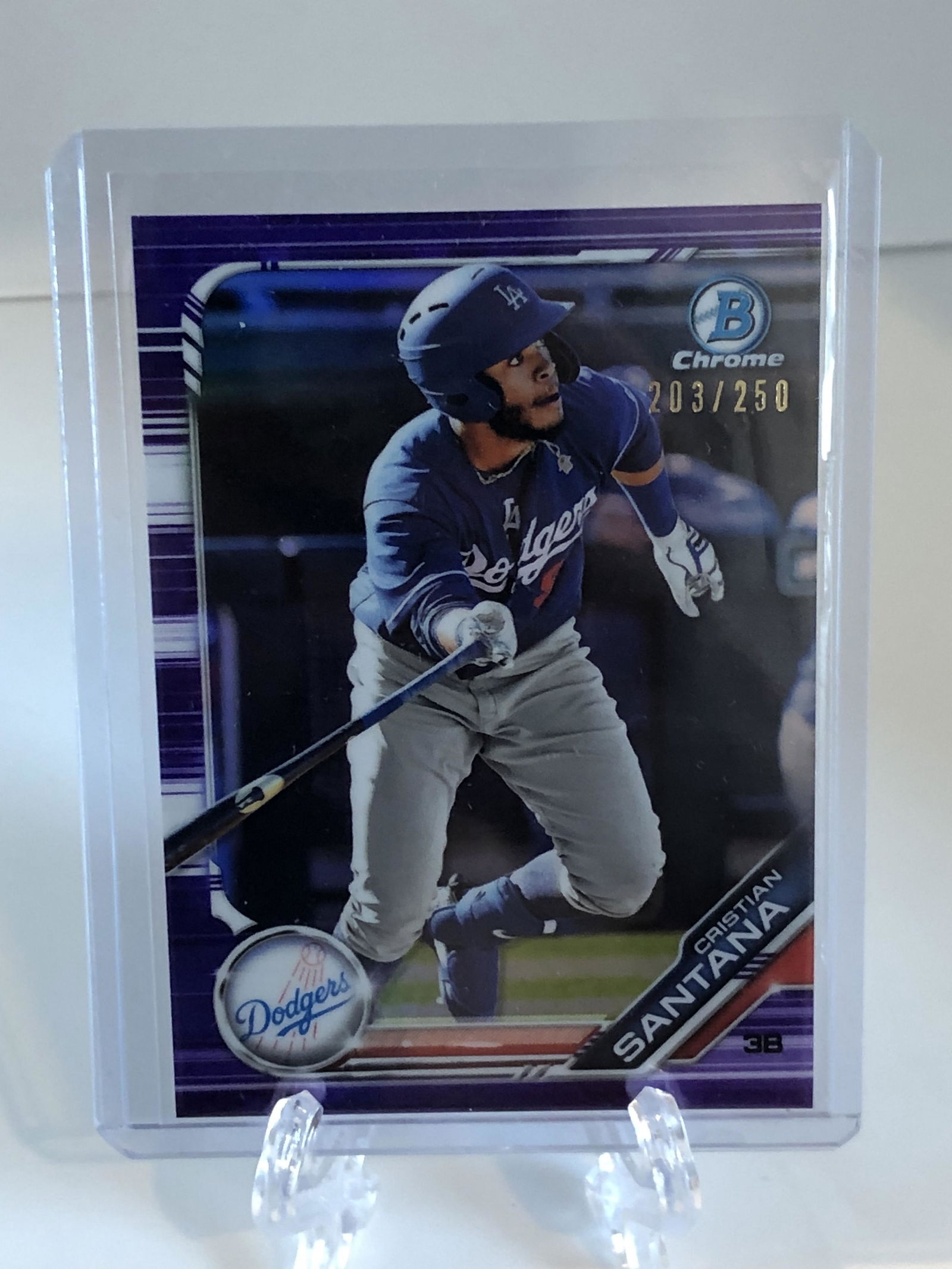 Christian Santana Bowman Chrome Purple (203 of 250) (1 of 1)